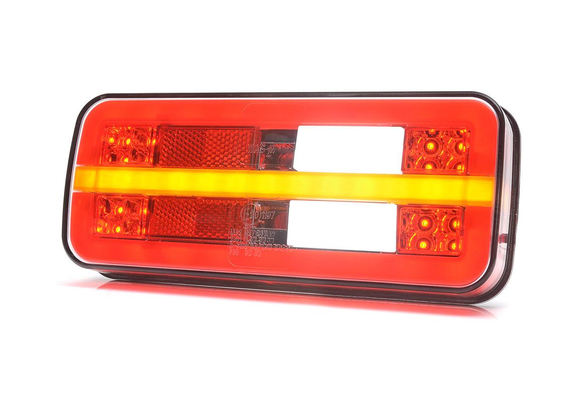 FEU LED 6 FONCTIONS GAUCHE/DROIT - 12/24V